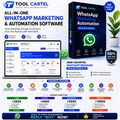 Tool Cartel WhatsApp Marketing Automation Suite Pro | Unlimited Messaging Software